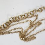 Minimalist 18k Gold Plated Steel Red Crystal Heart Pendant with Chain New Photo 5