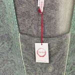 Raga Maxi Dress Rustic Romance Empire Waist Flowy Paisley Print Green NEW XS Photo 12