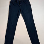 Vera Wang Simply Vera Womens Skinny Jeans Size 6 Mid Rise Dark Wash Stretch Photo 0