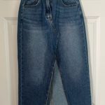 Midi Jean Skirt With Slit Size 2 Photo 0