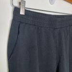 ZARA  wide leg sweatpants black pockets women's size small trendy lounge casual Photo 1