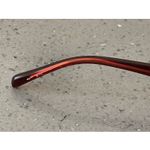 MIZYAKE Japan 4911 Brown Burgundy Red Half Rim Eyeglasses Frames ONLY Photo 8