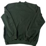 Alfred Dunner VTG‎  Green Velvet Argyle Paisley Embroidered Sweatshirt Women's S Photo 1