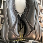 Clarks Women’s Clark Wave Wheel Black Leather Shoes Photo 5