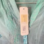 Soft Surroundings  Fantasia Sheer Watercolor Tunic in Sunset Garden Size MP Photo 2