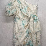 Elliatt  Nala‎ Dress One Shoulder Floral Mini Party Cocktail Dress Size L Photo 0