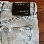 Veronica Beard Alenah High Rise Slim Straight Jeans Photo 6