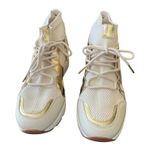 Michael Kors White Markie Wedge Heel Bootie Sneakers Size 9 Photo 2