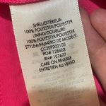 Alice + Olivia Size 6 Pompey Hot Pink Pleated Wide Leg Trousers Pants Photo 9