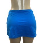 Lands' End  Size 6 Blue Swim Skirt With Attached Bikini Bottom. New Without Tags. Photo 2