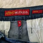 Hot Kiss Bermuda Shorts Sz 13 Low Rise Stretch Denim Photo 2