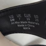 Fergalicious Patent Leather Black Strappy Heel Sandals By  Fergie Maya Size 9M Photo 3