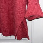 A New Day Dusty Rose Waffle Knit Sweater Size Large Photo 4