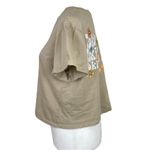 vibin take it easy crop top Size L Tan Size L Photo 4