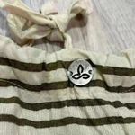 prAna  Green Brown Earthy Modal Sleeveless Lightweight Midi Dress Pockets Size S Photo 4