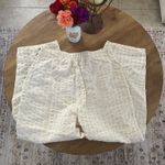 Free People Free-est Tulip Crop Pants In Ivory Size Medium Photo 9