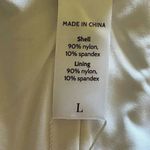 ANDIE  THE PALOMA RIB White One Piece Adjustable Straps Padded  Suit SZ L #1437 Photo 8