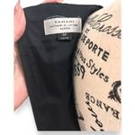 Tahari  Black White Abstract Print Sleeveless Sheath Midi Dress Work Office 4P Photo 5