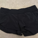 Lululemon Black Speed Up Shorts 2.5" Low-Rise Photo 0