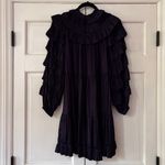 Ulla Johnson ‎ Elsa Dress Lago Deep Purple Size 0 Ruffle Royal Tiered Statement Photo 9