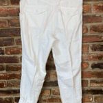 Kenar NWT  Ivory Cropped Belted Casual Capri Pants Women's Size 6 Photo 7