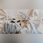 Ulla Johnson ROUND NECK rope tie sleeves SWEATSHIRT cream large Photo 12