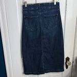 Anthropologie  Pilcro Long Stretch Denim Midi Jean Skirt W1894 Sz 8 Photo 5