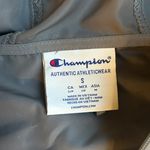 Champion Windbreaker Dog Nerd Hoodie With Pocket Gray Photo 2