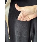 Design History  Stripe Long Sleeve Cashmere Polo- Size L Normcore Classic Photo 4