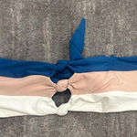 PilyQ  Blue Bandeau Bikini Top Photo 0