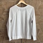 Z by Zella Womens White Activewear Sweatshirt Size S Athleisure Photo 2