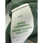 Aerie Oversize Green Sweatshirt Medium Women's Cozy Lounge Pullover Warm Photo 4