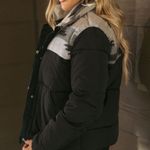 These Three Boutique Aztec Puffer Jacket Photo 4