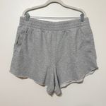 Aerie  High Waisted Gray Sweat Shorts Size XL Lounge Athleisure Off Mind Photo 1