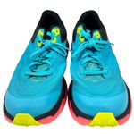 Hoka  One Zinal Trail Running Shoe Women's 10.5 B Black/Blue/Pink/Solpink Sneaker Photo 4