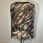 Hinge  Long Sleeve Peplum Blouse Photo 7