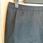 Agnes B. Paris Vintage Charcoal Wool Pencil Skirt Gray Size 4 Photo 3