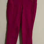 Lululemon Swift Speed High-Rise Crop 21" Magenta Purple- Size 2 Photo 0