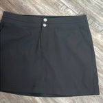 prAna  Black Activewear Skirt/Skort size 10 Photo 1