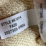 Madewell Champagne Long Sleeve Turtleneck Pullover Sweatshirt Plus Size 3X NWT Photo 7