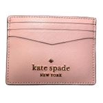 Kate Spade Pink Saffiano Leather Cardholder Wallet Photo 0