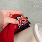 Johnny Was  Ellia Puff Sleeve Embroidered Tee Shirt Red Women's Size  XS Photo 5