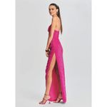 Retrofête Retrofete Katya Side Slit Evening Gown Size XL Photo 2