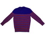 J.Crew Jackie Cardigan Sweater – Bold Stripe Crewneck Button-Up Photo 7