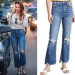 Mother Superior Tripper Chew Distressed Jean in Cryin’ Cowboys Wash Blue Size 25 Photo 1