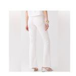 J.Crew  White Ashbury Flare Jeans Size 25 Photo 4