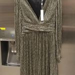 Trina Turk 💕💕 Cherry Blossom Dress Metallic Mini Photo 8