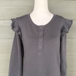 Z Supply  Charcoal Ruffle Maxi Dress Photo 2