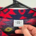 Vintage David Wayne Aztec Pullover Sweater Blue Photo 2