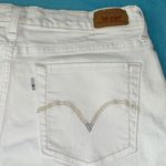 Levi's LEVI’S 512 bootcut perfectly slimming high rise wide leg white NEW size 16M Photo 4